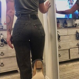 Vintage black Levi’s